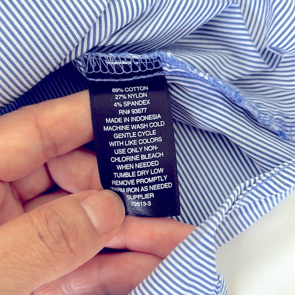 Striped Button Down Shirt - Picture 4 of 4